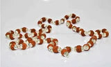 5 Mukhi/Face Rudraksha Silver Chain (54+1 beads)